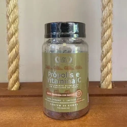 PROPOLIS E VITAMINA C GOMA 30 UNID