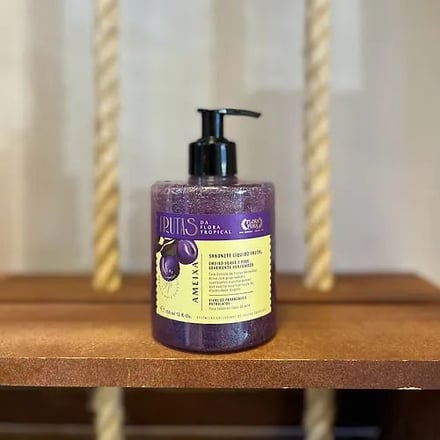 SABONETE LÍQUIDO FRUTAL DE AMEIXA 350ml