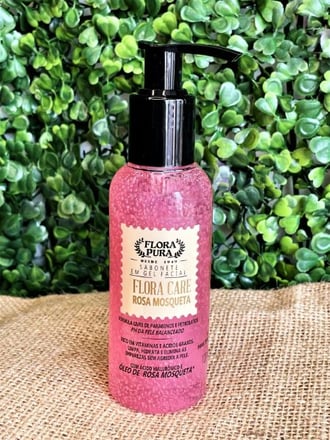 SSABONETE EM GEL FACIAL ROSA MOSQUETA - 120ML